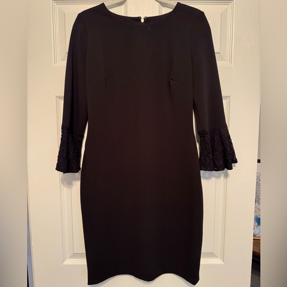 Tommy Hilfiger Black Sheath Dress - Women’s size 8